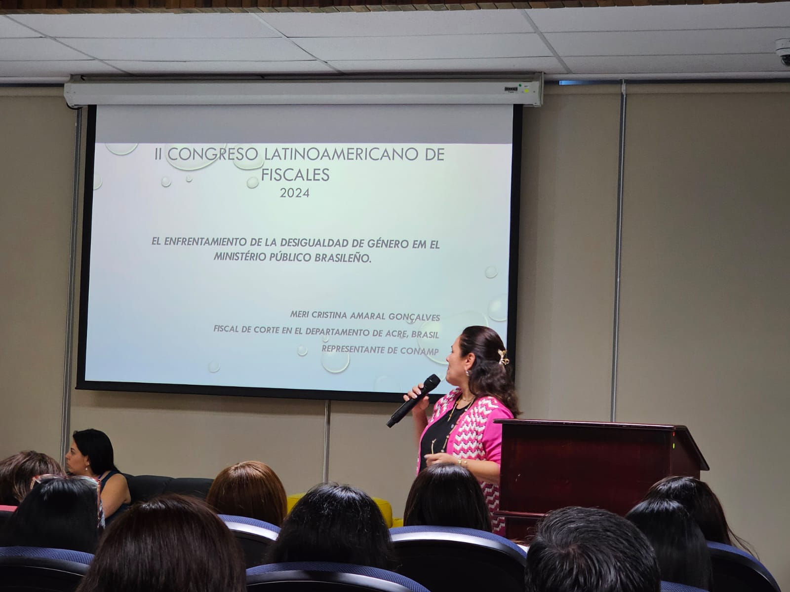 CONAMP participa do II Congreso Latinoamericano de Fiscales